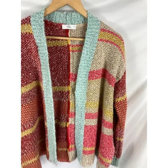 Talulah Colorful Stripe Knit Sweater Size Small - Picture 3 of 5